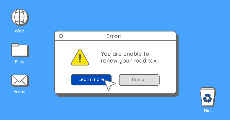 Having Trouble Renewing Your Road Tax? It Might Be Your Insurance Policy.